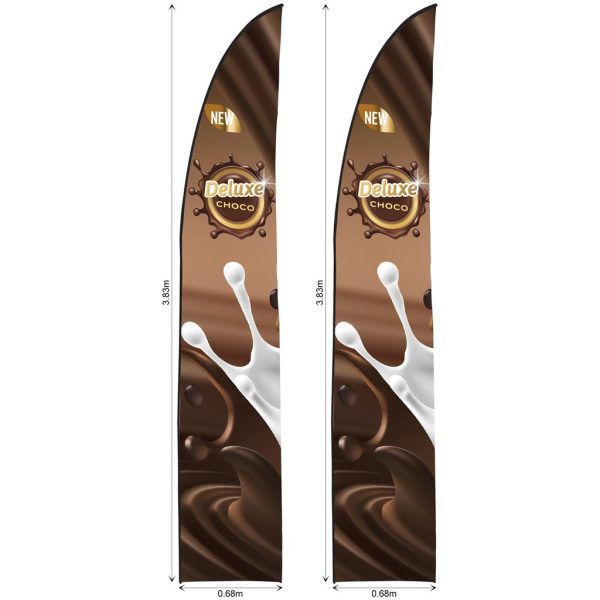 Legend 3m Sublimated Arcfin Flying Banner Skin - Set Of 2 (Excludes Hardware) Legend 3m Sublimated Arcfin Flying Banner Skin - Set Of 2 (Excludes Hardware)