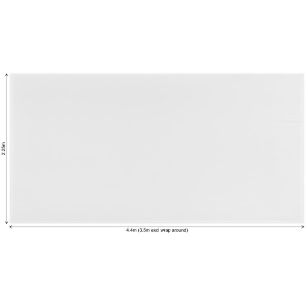 Legend Curved Banner Wall Skin with Wings 4.4m x 2.25m (Excludes Hardware)