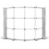 Legend Curved Banner Wall with Wings 2.85m x 2.25m