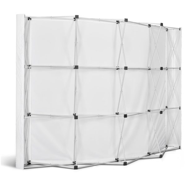 Legend Curved Banner Wall with Wings 2.85m x 2.25m