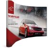 Legend Curved Banner Wall with Wings 3.5m x 2.25m Legend Curved Banner Wall with Wings 3.5m x 2.25m
