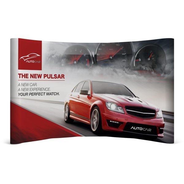 Legend Curved Banner Wall with Wings 3.5m x 2.25m21 Legend Curved Banner Wall with Wings 3.5m x 2.25m