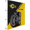 Legend Straight Banner Wall 2.25m x 2.25m Legend Straight Banner Wall 2.25m x 2.25m