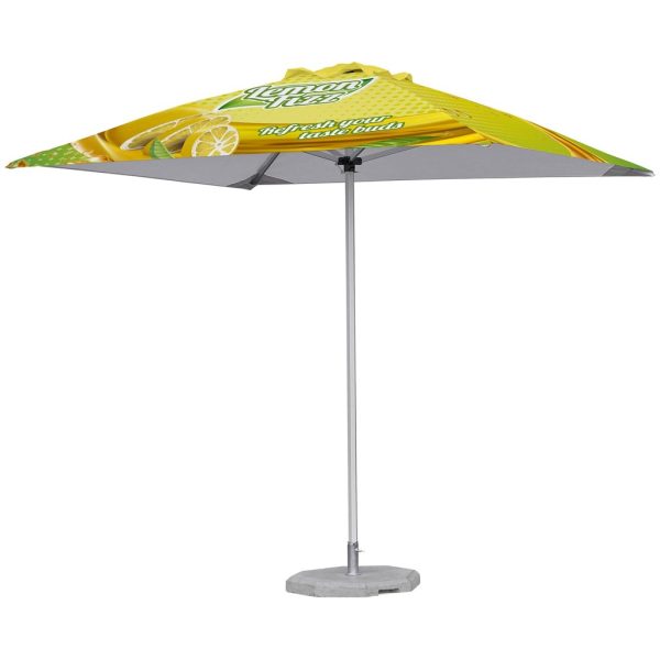 Legend Sublimated Parasol Single Hexagonal Pole 2m x 2m Legend Sublimated Parasol Single Hexagonal Pole 2m x 2m