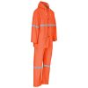Light Duty Tornado Hi-Viz Reflective Rubberised Rainsuit - Orange