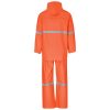 Light Duty Tornado Hi-Viz Reflective Rubberised Rainsuit - Orange