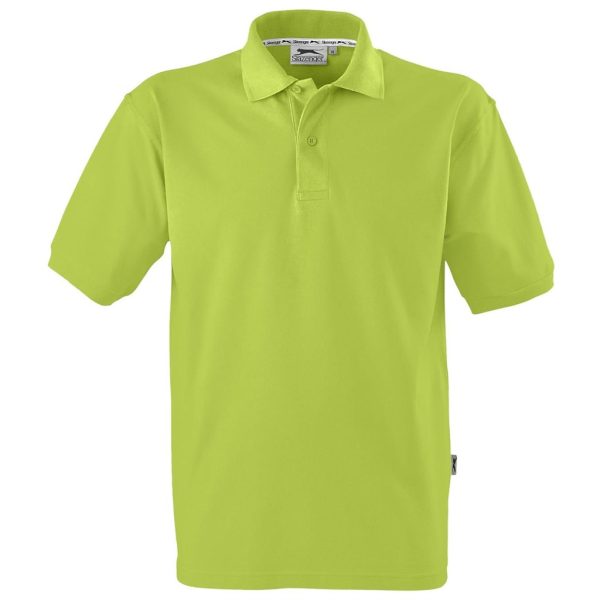 Mens Crest Golf Shirt - Green
