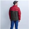 Mens Kyoto Two-Tone Jacket - Black Red