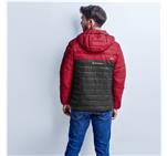 Mens Kyoto Two-Tone Jacket - Black Red