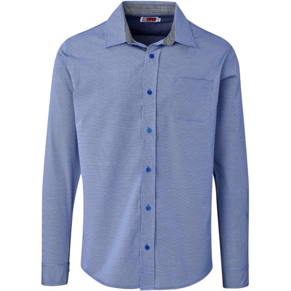 Mens Long Sleeve Coventry Shirt - Royal Blue Mens Long Sleeve Coventry Shirt - Royal Blue