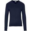 Mens Long Sleeve Peru V-Neck Jersey - Navy
