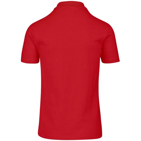 Mens New York Golf Shirt - Red