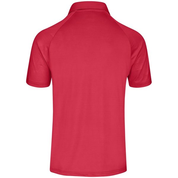 Mens Santorini Golf Shirt - Red