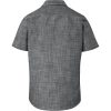 Mens Short Sleeve Windsor Shirt - Grey