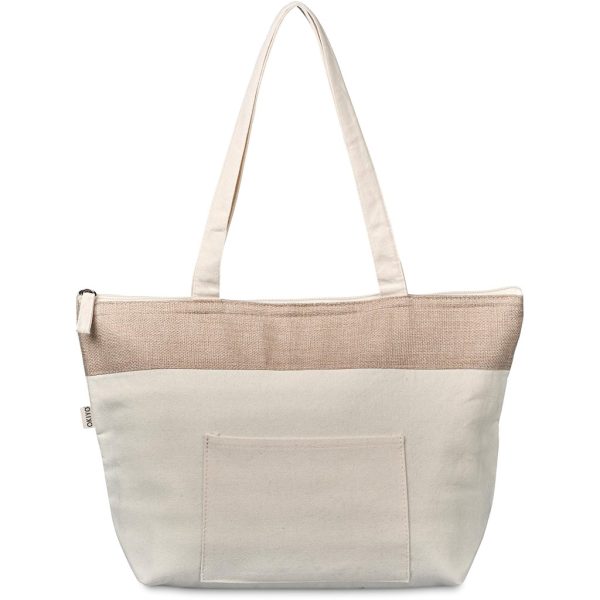 Okiyo Arshi Cotton & Jute 12 Can Lunch Cooler 3 Okiyo Arshi Cotton & Jute 12 Can Lunch Cooler