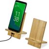 Okiyo Ekslens Bamboo Phone Stand