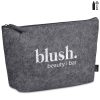 Okiyo Kesho Recycled PET Felt Mini Cosmetic Bag Okiyo Kesho Recycled PET Felt Mini Cosmetic Bag