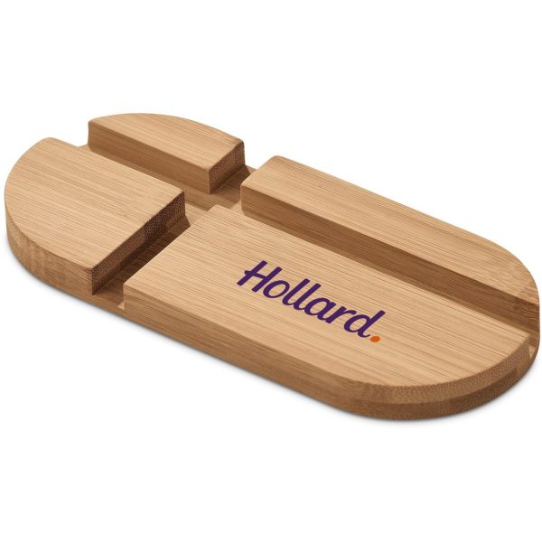 Okiyo Kurosu Bamboo Phone Stand