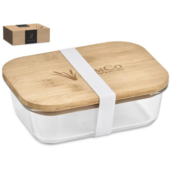 Okiyo Moshi Glass & Bamboo Lunch Box