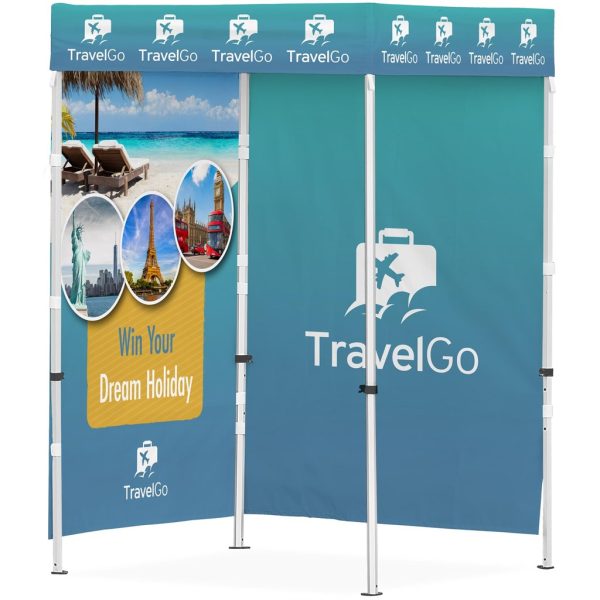 Ovation Sublimated Gazebo 1.5m X 1.5m - 2 Full-Wall Skins Ovation Sublimated Gazebo 1.5m X 1.5m - 2 Full-Wall Skins