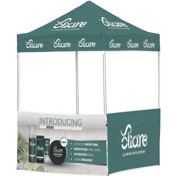 Ovation Sublimated Gazebo 2m X 2m - 2 Half-Wall Skins14 Ovation Sublimated Gazebo 2m X 2m - 2 Half-Wall Skins