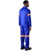 Safety Polycotton Boiler Suit - Reflective Arms & Legs - Orange Tape