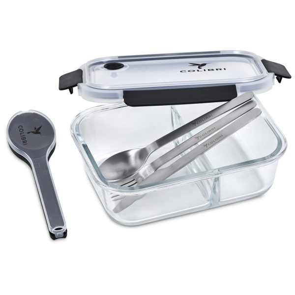 Serendipio Mealmate Lunch Box & Cutlery Set