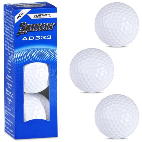 Srixon AD333 Golf Balls Sleeve of 3