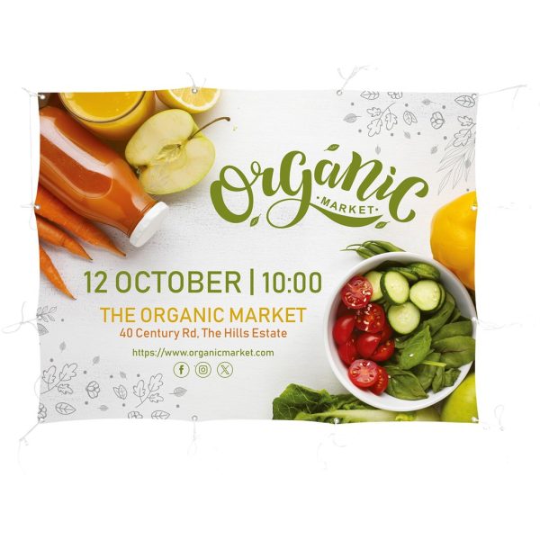 Sublimated Display Fabric Banner 2m x 1.5m Sublimated Display Fabric Banner 2m x 1.5m