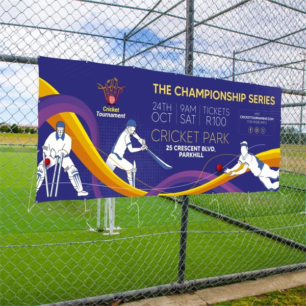 Sublimated Display Fabric Banner 3m x 1.2m3 Sublimated Display Fabric Banner 3m x 1.2m
