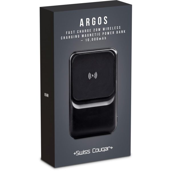 Swiss Cougar Argos Fast Charge 20W Wireless Charging Magnetic Power Bank -10,000mAh 5 Swiss Cougar Argos Fast Charge 20W Wireless Charging Magnetic Power Bank -10,000mAh