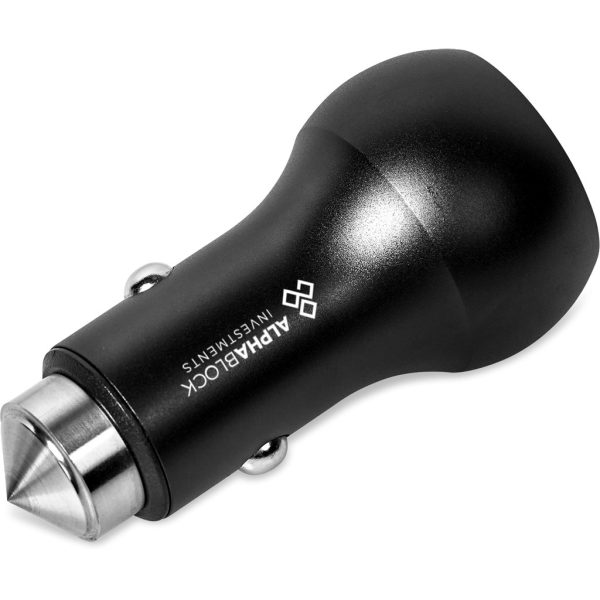 Swiss Cougar Baltimore 2 -in-1 Fast Car Charger & Tool 2 Swiss Cougar Baltimore 2 -in-1 Fast Car Charger & Tool