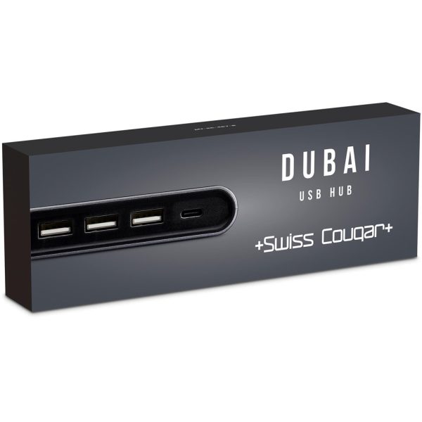 Swiss Cougar Dubai USB Hub - Gun Metal 6 Swiss Cougar Dubai USB Hub - Gun Metal