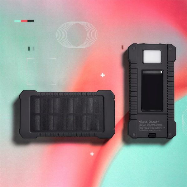 Swiss Cougar Durban Fast Charge 20W Solar Power Bank -10000mAh 11 Swiss Cougar Durban Fast Charge 20W Solar Power Bank -10000mAh