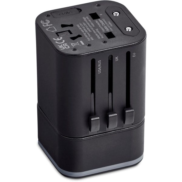 Swiss Cougar Frankfurt World Travel Adaptor 11 Swiss Cougar Frankfurt World Travel Adaptor