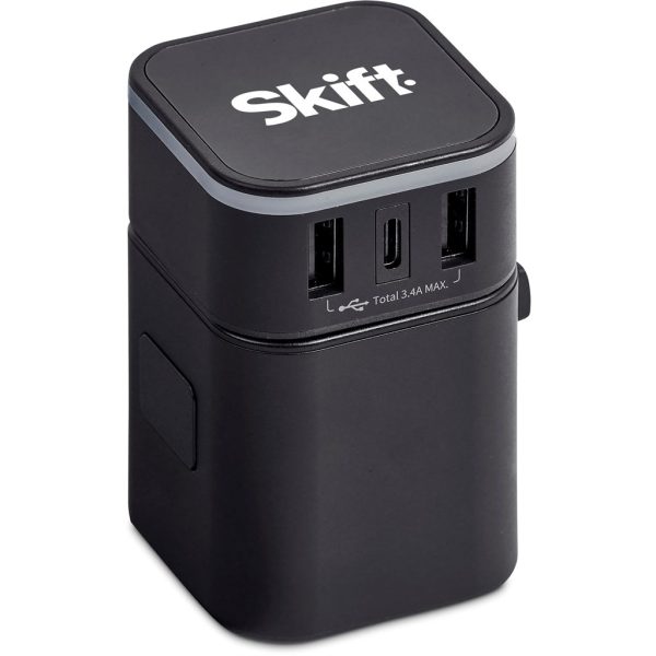 Swiss Cougar Frankfurt World Travel Adaptor 4 Swiss Cougar Frankfurt World Travel Adaptor
