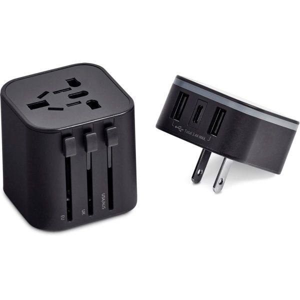 Swiss Cougar Frankfurt World Travel Adaptor 5 Swiss Cougar Frankfurt World Travel Adaptor