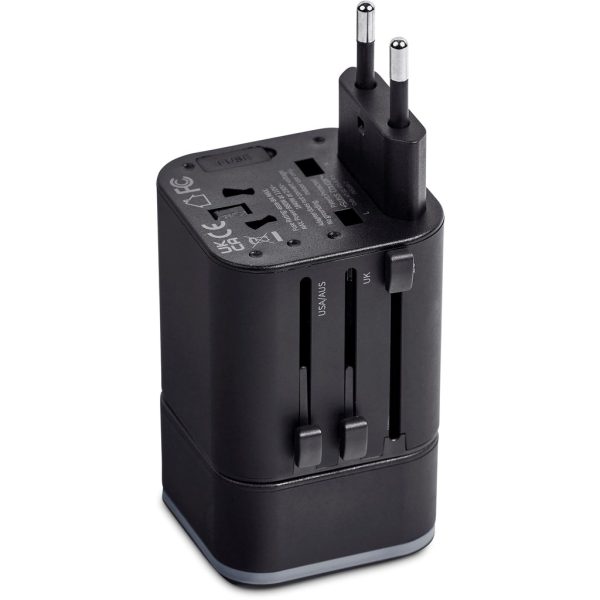 Swiss Cougar Frankfurt World Travel Adaptor 6 Swiss Cougar Frankfurt World Travel Adaptor