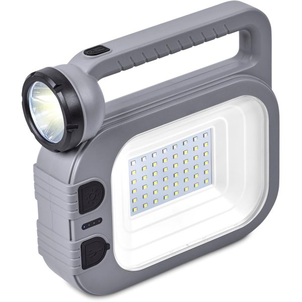 Swiss Cougar Hanoi Solar Lantern & Power Bank - 2,400mAh