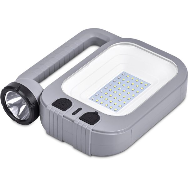 Swiss Cougar Hanoi Solar Lantern & Power Bank - 2,400mAh