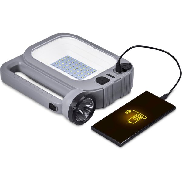 Swiss Cougar Hanoi Solar Lantern & Power Bank - 2,400mAh