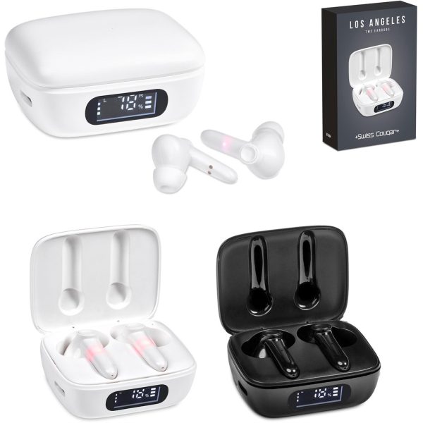 Swiss Cougar Los Angeles TWS Earbuds 2 Swiss Cougar Los Angeles TWS Earbuds