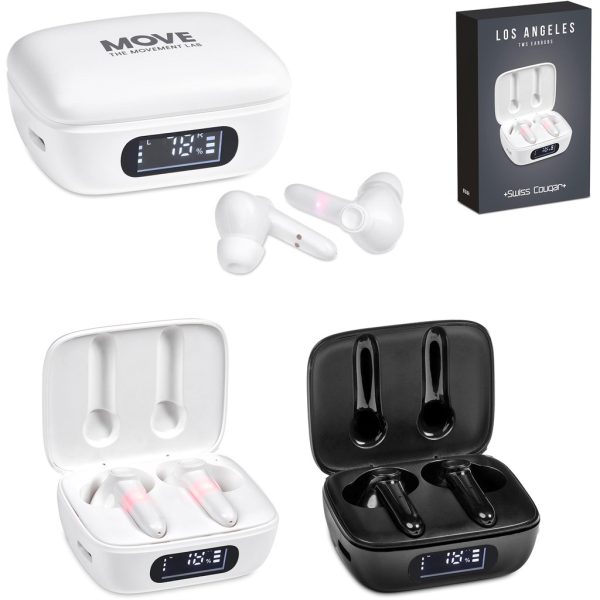 Swiss Cougar Los Angeles TWS Earbuds Swiss Cougar Los Angeles TWS Earbuds