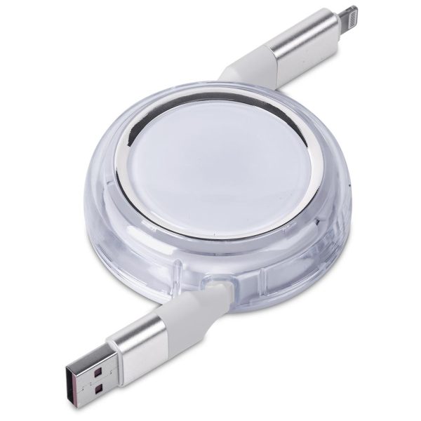 Swiss Cougar Luanda 4-in-1 Retractable Fast Charge 240W PD Cable 4 Swiss Cougar Luanda 4-in-1 Retractable Fast Charge 240W PD Cable