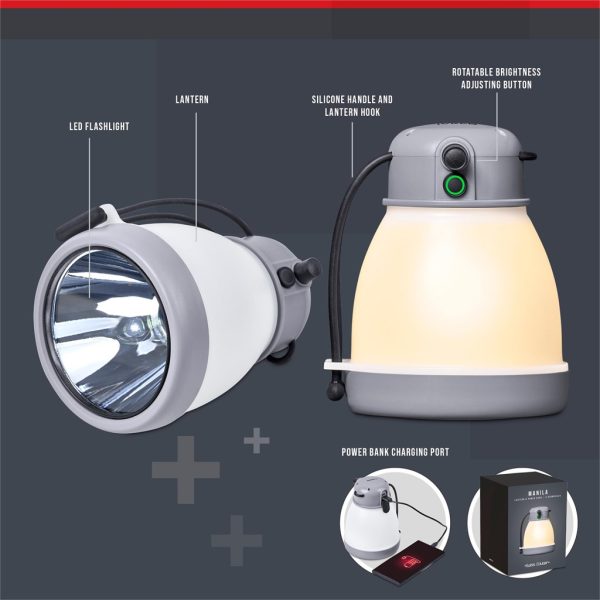 Swiss Cougar Manila Lantern & Power Bank - 3,600mAh 5 Swiss Cougar Manila Lantern & Power Bank - 3,600mAh