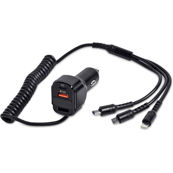 Swiss Cougar Monza 3-in-1 Fast Car Charger4 Swiss Cougar Monza 3-in-1 Fast Car Charger