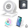 Swiss Cougar Otago Bluetooth Speaker, Wireless Charger, Phone Stand & Night Light Swiss Cougar Otago Bluetooth Speaker, Wireless Charger, Phone Stand & Night Light