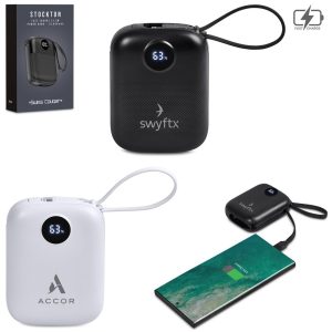 Swiss Cougar Stockton Fast Charge 22.5W Power Bank - 10000mAh Swiss Cougar Stockton Fast Charge 22.5W Power Bank - 10000mAh