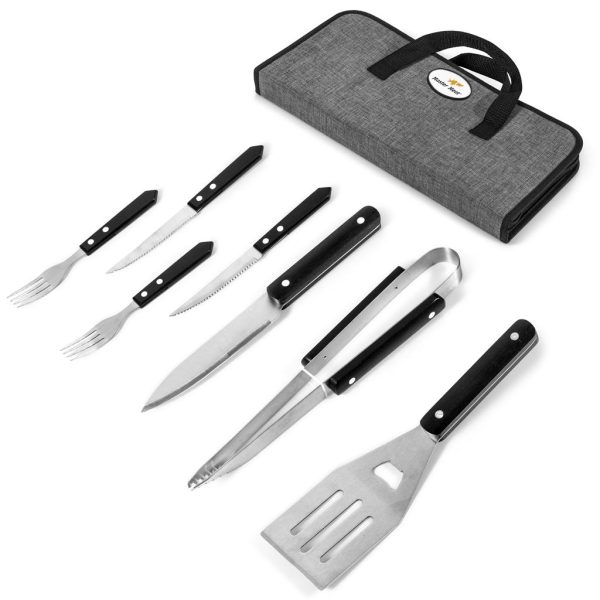 US Basic Greyston 7-Piece Braai Set US Basic Greyston 7-Piece Braai Set