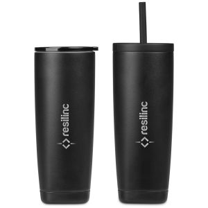 Alex Varga Aurelian Stainless Steel 2-in-1 Vacuum Tumbler & Straw Alex Varga Aurelian Stainless Steel 2-in-1 Vacuum Tumbler & Straw